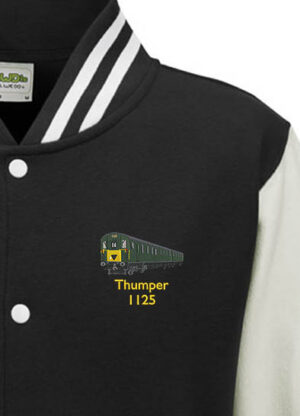 1125 v23 Black and White Varsity Jacket 1125 v23 Black and White Varsity Jacket