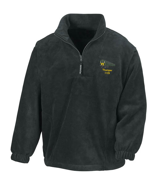 1125 v23 Black Zip Neck Fleece 1125 v23 Black Zip Neck Fleece