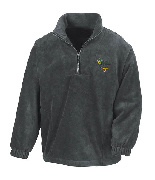 1125 v23 Grey Zip Neck Fleece 1125 v23 Grey Zip Neck Fleece