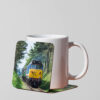 3215 - Unisub SQ Coaster (90mm) 50027 1 Mug Coaster
