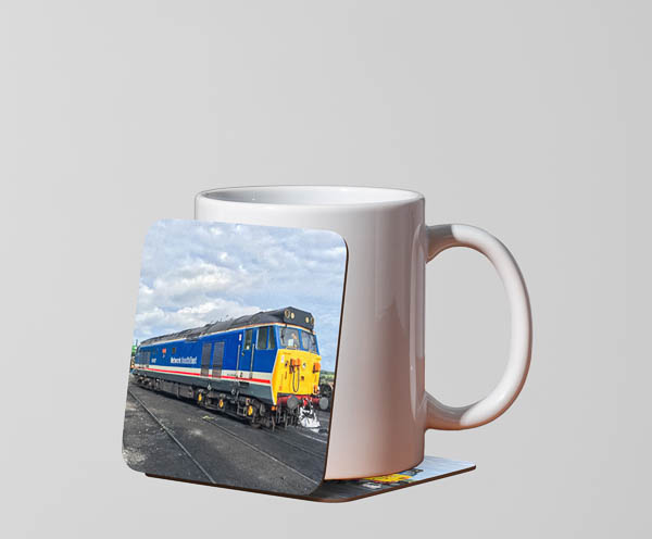 3215 - Unisub SQ Coaster (90mm) 50027 2 Mug Coaster