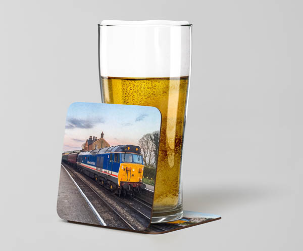 3215 - Unisub SQ Coaster (90mm) 50027 4 Beer Coaster