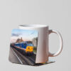 3215 - Unisub SQ Coaster (90mm) 50027 4 Mug Coaster