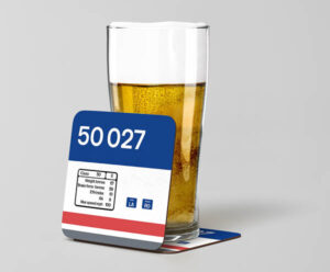 3215 - Unisub SQ Coaster (90mm) 50027 DP Beer Coaster 3215 - Unisub SQ Coaster (90mm) 50027 DP Beer Coaster