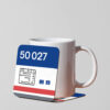 3215 - Unisub SQ Coaster (90mm) 50027 DP Mug Coaster