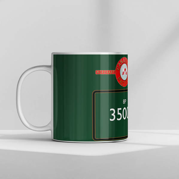 35005 BR Green with name Mug 35005 BR Green with name Mug