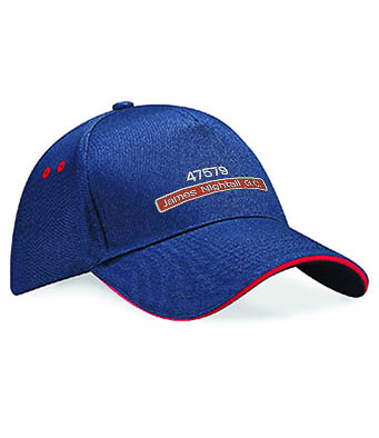 47579 Highlight Cap Navy and Red 47579 Highlight Cap Navy and Red