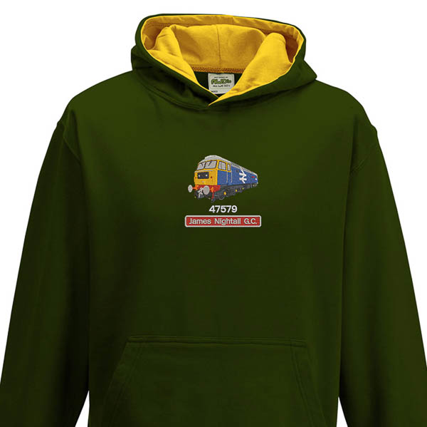 47579 Kids Green Gold Hoodie 47579 Kids Green Gold Hoodie