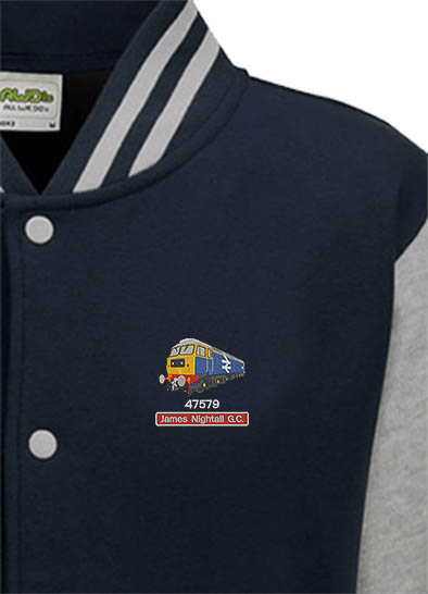 47579 v4 60 Oxford Blue and grey Varsity Jacket 47579 v4 60 Oxford Blue and grey Varsity Jacket