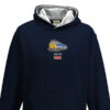 50027 NSE Kids Black Heather Hoodie