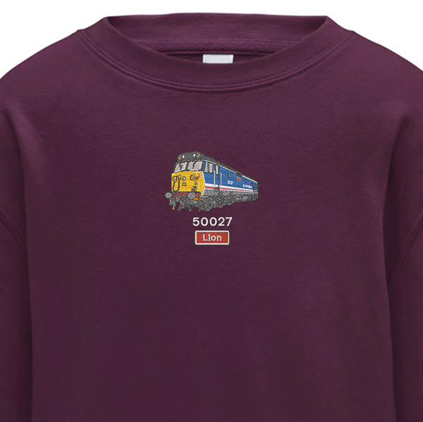 50027 NSE Kids Burgundy Sweatshirt 50027 NSE Kids Burgundy Sweatshirt