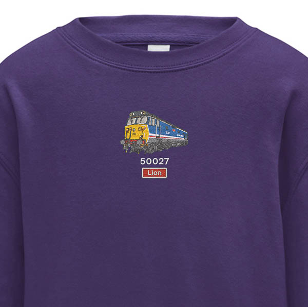 50027 NSE Kids Purple Sweatshirt 50027 NSE Kids Purple Sweatshirt