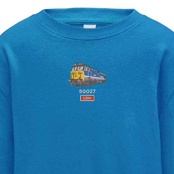 50027 NSE Kids Sapphire Blue Sweatshirt 50027 NSE Kids Sapphire Blue Sweatshirt