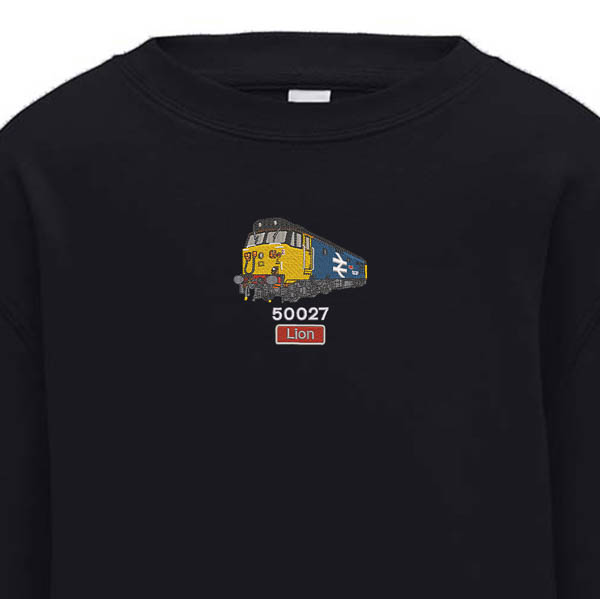 50027 retro Kids Black Sweatshirt 50027 retro Kids Black Sweatshirt