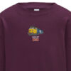 50027 retro Kids Burgundy Sweatshirt 50027 retro Kids Burgundy Sweatshirt