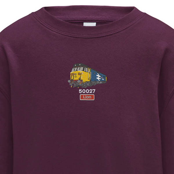 50027 retro Kids Burgundy Sweatshirt 50027 retro Kids Burgundy Sweatshirt