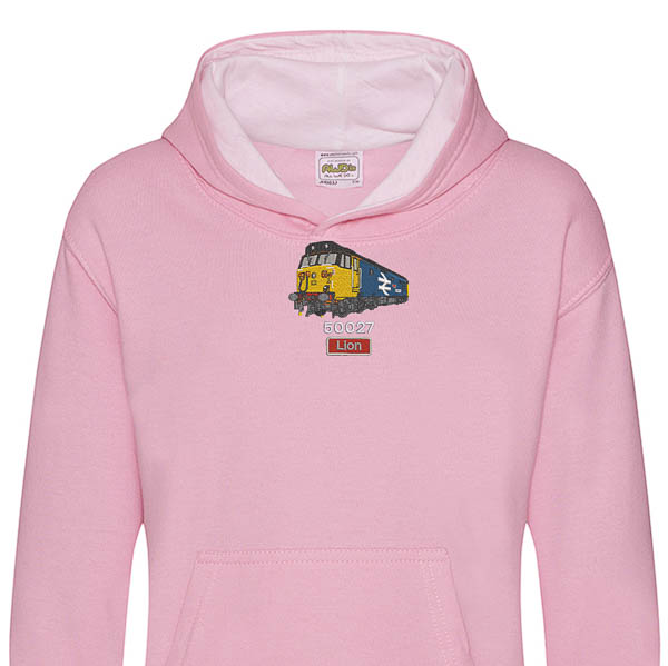 50027 retro Kids Pink Hoodie 50027 retro Kids Pink Hoodie