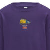 50027 retro Kids Purple Sweatshirt 50027 retro Kids Purple Sweatshirt