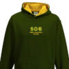 506 Kids Green Gold Hoodie 506 Kids Green Gold Hoodie