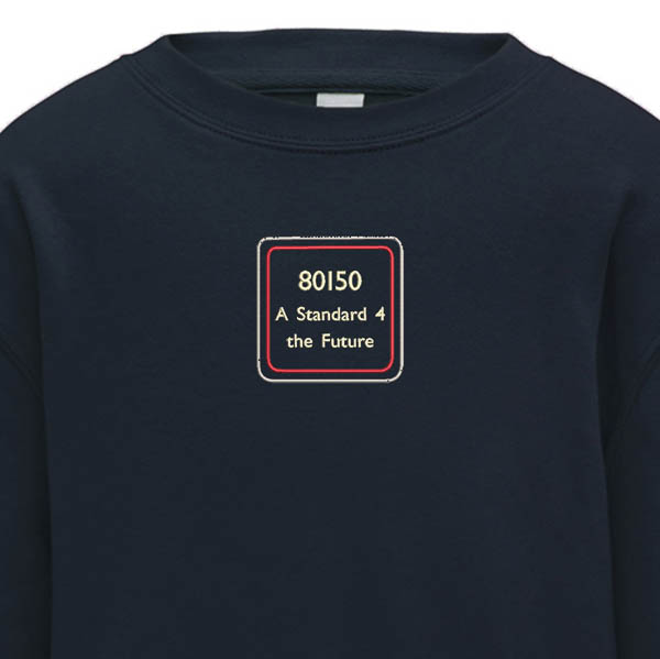 80150 Kids Navy Blue Sweatshirt 80150 Kids Navy Blue Sweatshirt