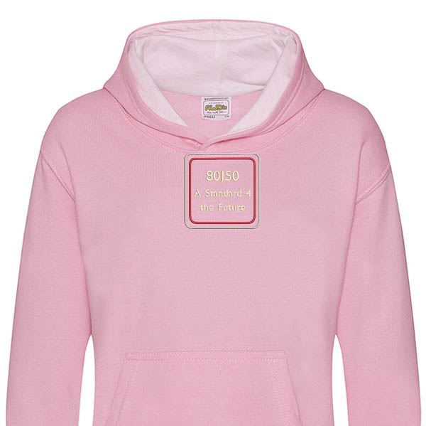80150 Kids Pink Hoodie 80150 Kids Pink Hoodie