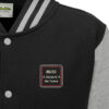 80150 v4 polo Black grey Varsity Jacket 80150 v4 polo Black grey Varsity Jacket