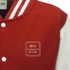 80150 v4 polo Red and White Varsity Jacket 80150 v4 polo Red and White Varsity Jacket