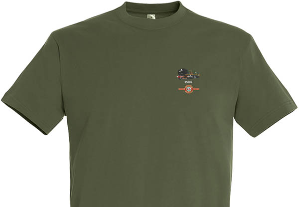 Canadian Pacific Army Green T-Shirt Canadian Pacific Army Green T-Shirt