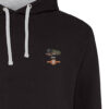 Canadian Pacific Black and Heather hoodie Canadian Pacific Black and Heather hoodie