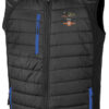 Canadian Pacific Black and Royal Blue Body Warmer Canadian Pacific Black and Royal Blue Body Warmer