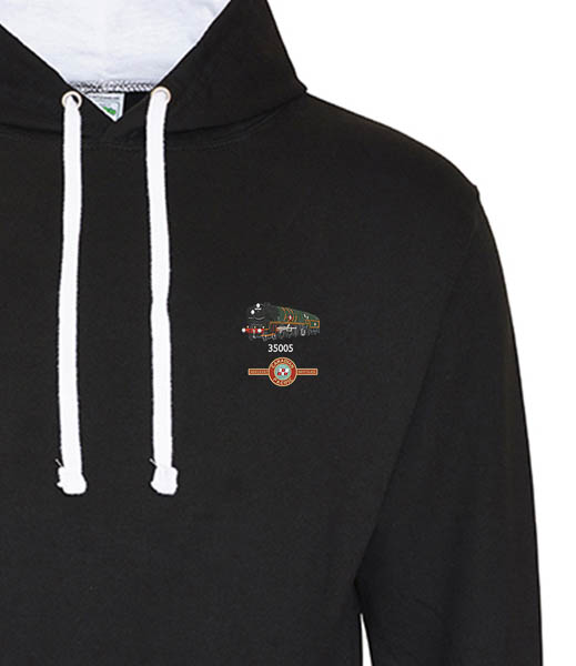 Canadian Pacific Black and White hoodie Canadian Pacific Black and White hoodie