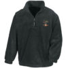Canadian Pacific Black Zip Neck Fleece Canadian Pacific Black Zip Neck Fleece