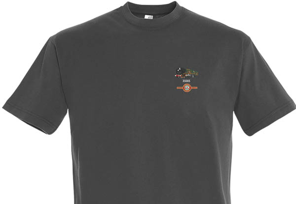 Canadian Pacific Dark Grey T-Shirt Canadian Pacific Dark Grey T-Shirt