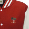 Canadian Pacific Red and White Varsity Jacket Canadian Pacific Red and White Varsity Jacket