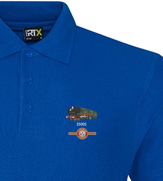 Canadian Pacific Royal Blue Polo Canadian Pacific Royal Blue Polo