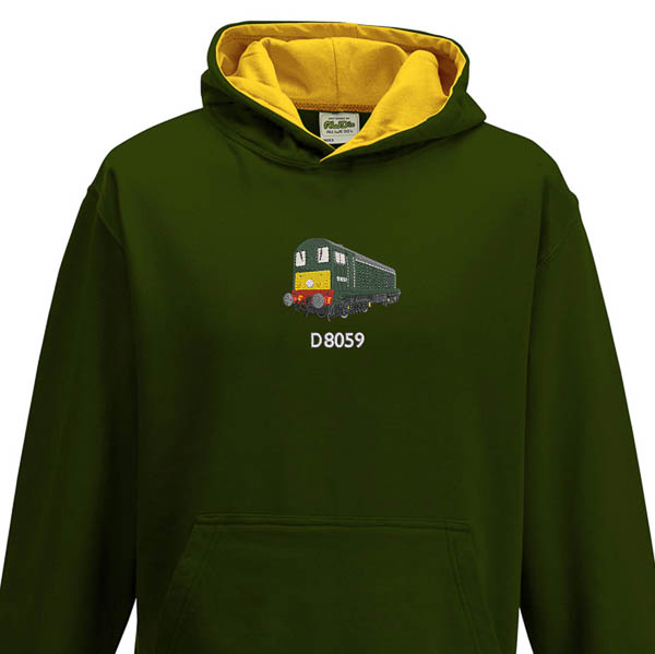 Class 20 D8059 Kids Green Gold Hoodie Class 20 D8059 Kids Green Gold Hoodie