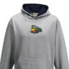 Class 20 D8059 Kids Grey Navy Hoodie Class 20 D8059 Kids Grey Navy Hoodie