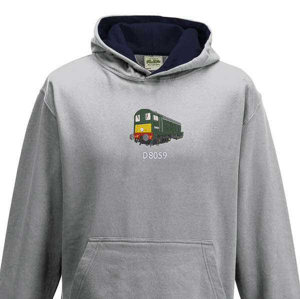 Class 20 D8059 Kids Grey Navy Hoodie Class 20 D8059 Kids Grey Navy Hoodie