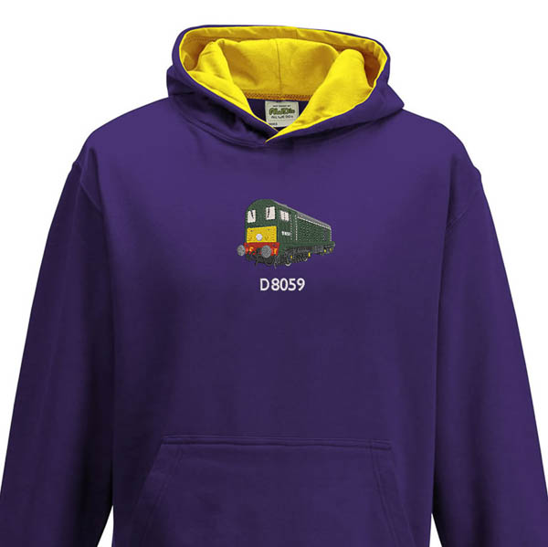 Class 20 D8059 Kids Purple Yellow Hoodie Class 20 D8059 Kids Purple Yellow Hoodie
