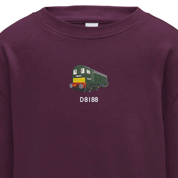 Class 20 D8188 Kids Burgundy Sweatshirt Class 20 D8188 Kids Burgundy Sweatshirt