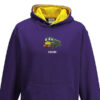 Class 20 D8188 Kids Purple Yellow Hoodie Class 20 D8188 Kids Purple Yellow Hoodie