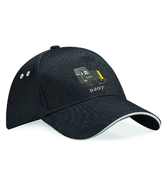 Class 40 d207 BR Green Highlight Cap Black and Grey Class 40 d207 BR Green Highlight Cap Black and Grey