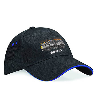 Class 58 58016 RF Coal Highlight Cap Black and Royal Blue Class 58 58016 RF Coal Highlight Cap Black and Royal Blue