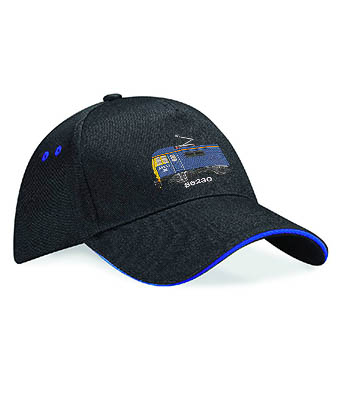 Class 86 86230 BR Blue Highlight Cap Black and Royal Blue Class 86 86230 BR Blue Highlight Cap Black and Royal Blue