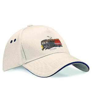 Class 87 87027 Highlight Cap White and Navy