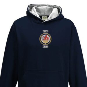 D8059 British Railways Kids Black Heather Hoodie D8059 British Railways Kids Black Heather Hoodie