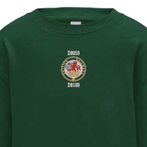 D8059 British Railways Kids Bottle Green Sweatshirt D8059 British Railways Kids Bottle Green Sweatshirt