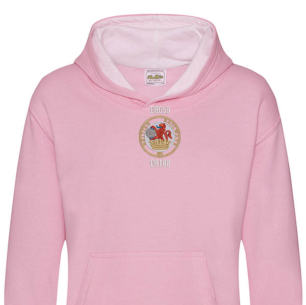 D8059 British Railways Kids Pink Hoodie D8059 British Railways Kids Pink Hoodie