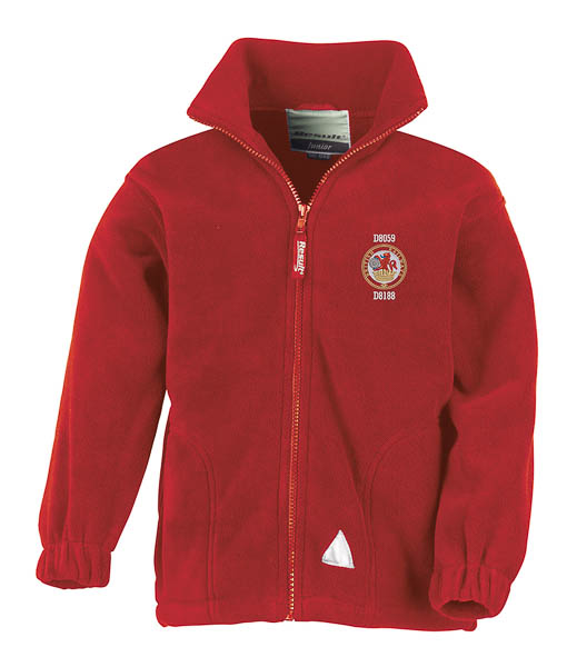 D8059 British Railways Kids Red Fleece D8059 British Railways Kids Red Fleece