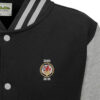 Lion and wheel logo Black grey Varsity Jacket Lion and wheel logo Black grey Varsity Jacket